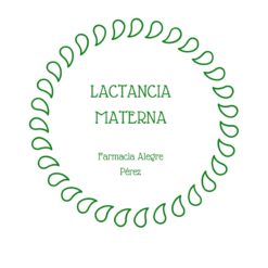 LACTANCIA MATERNA